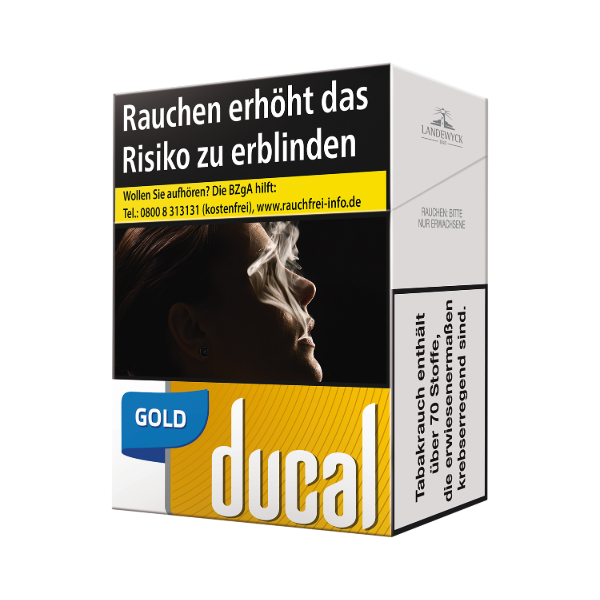 Ducal Gold XXXXL 5 x 39 Zigaretten Ducal Gold XXXXL 5 x 39 Zigaretten